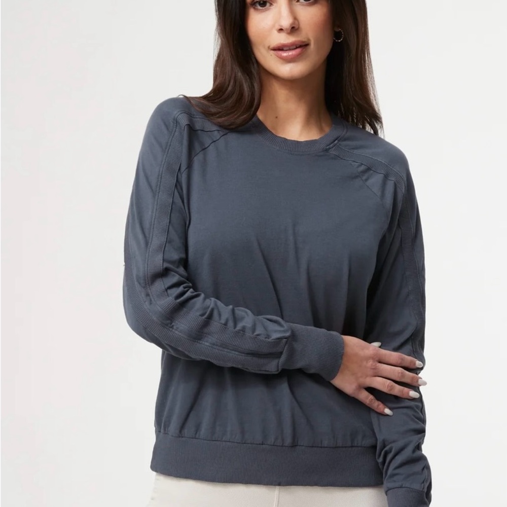 Nux long sleeve top M Blue Slate